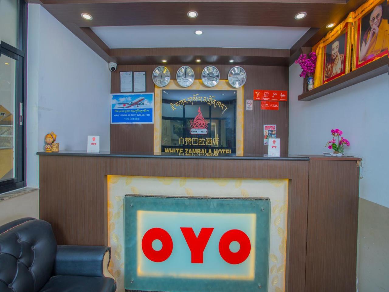 Oyo 255 White Zambala Hotel Катманду Экстерьер фото